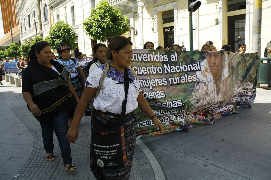 Mujeres rurales piden inclusión de leyes que favorezcan economía.