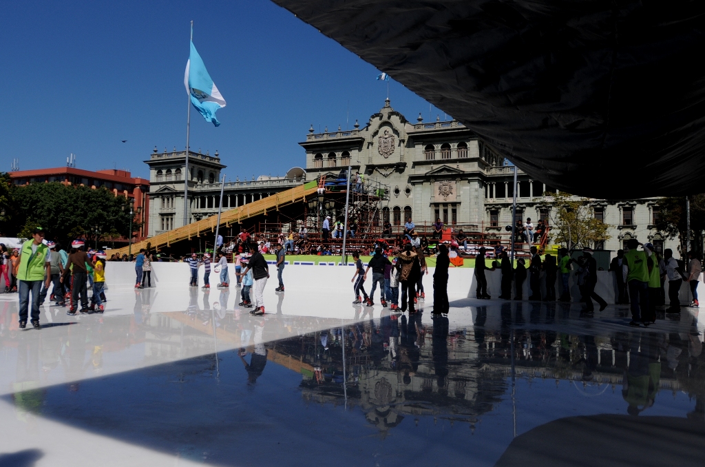 Hielo en país tropical