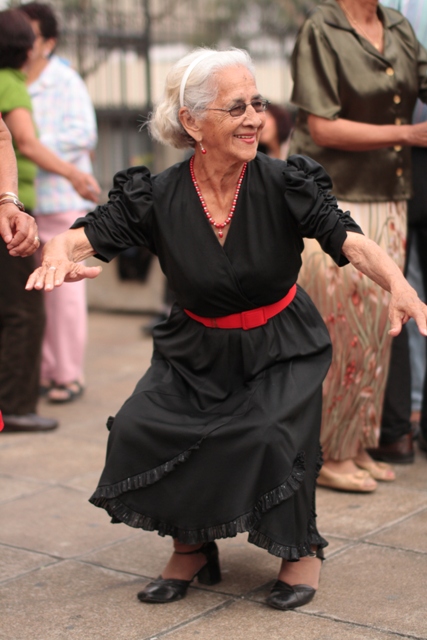 Bailar al aire libre