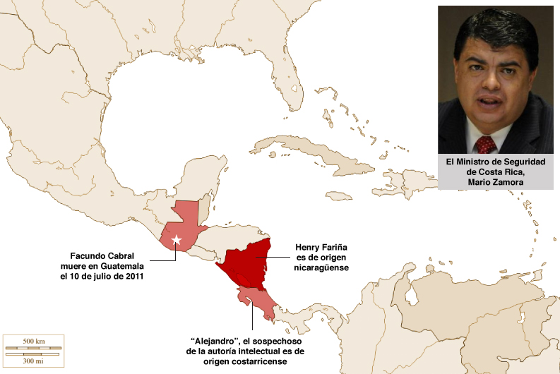 Un tico ordenó el ataque que mató a Cabral, según autoridades