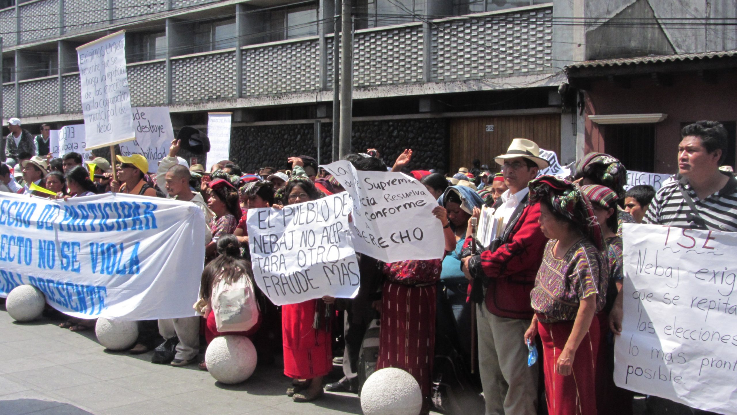 En Nebaj persiste conflicto por elecciones