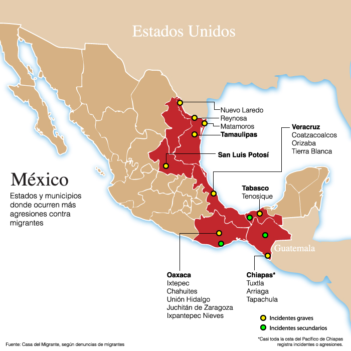 Migrantes en la antesala del infierno