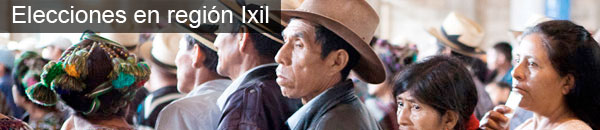 Elecciones en región Ixil
