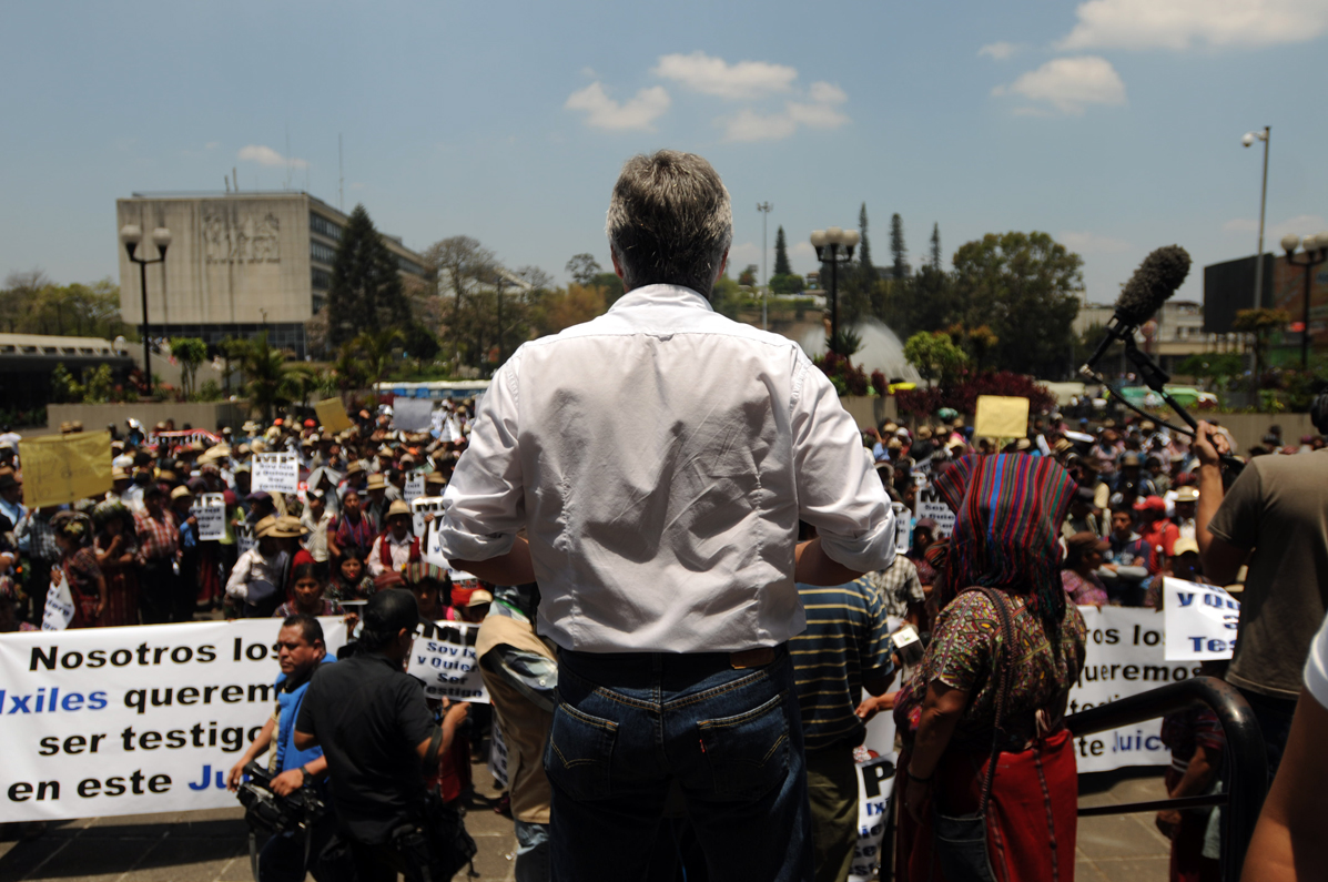 Los otros manifestantes