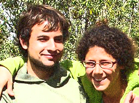 Pilar Crespo y Asier Andrés