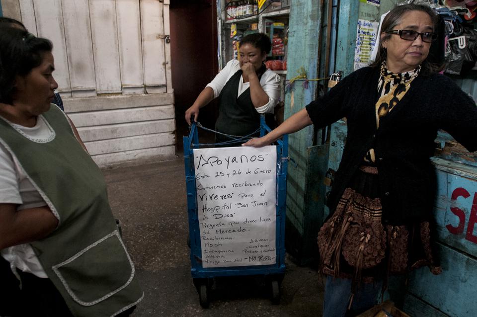 Recolectan alimento para hospital en crisis