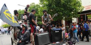 El reclamo punk