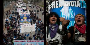 El 1 de mayo y #RenunciaYaFase2 se juntan pero casi no se mezclan