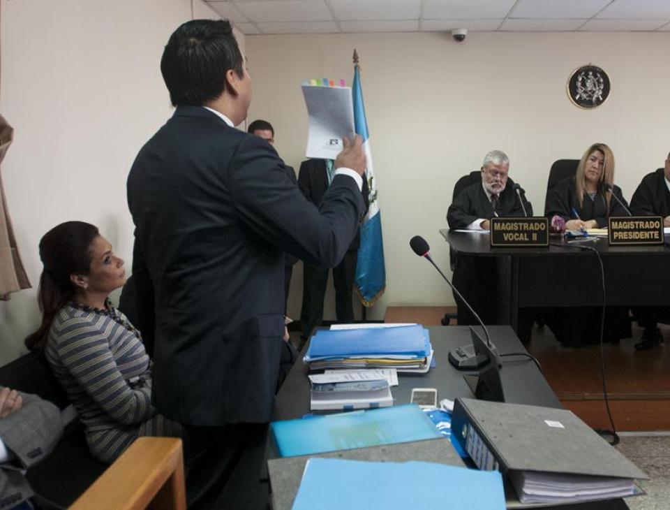 Sala ratifica embargo a bienes de Baldetti