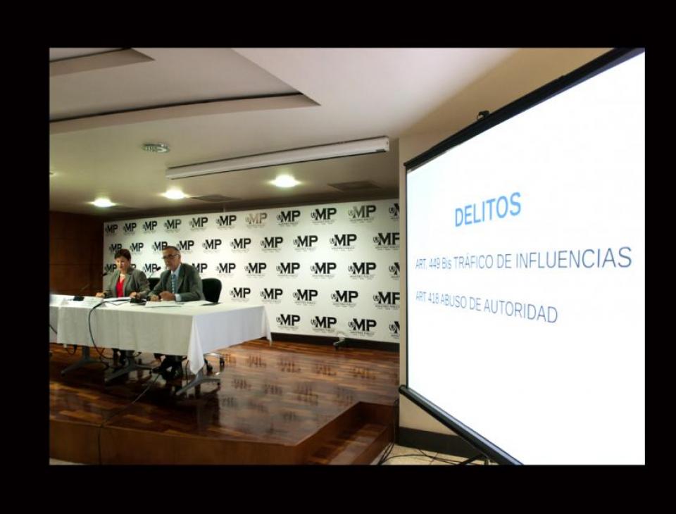 Piden antejuicio contra Medrano y cuatro diputados de Lider