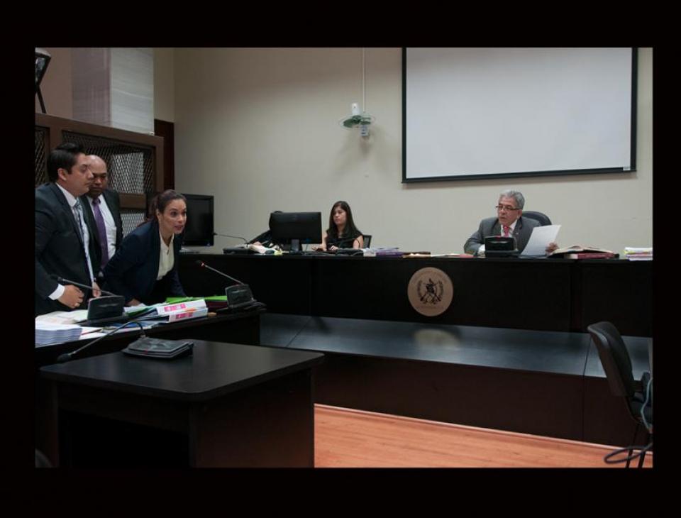 Roxana Baldetti frente a la justicia