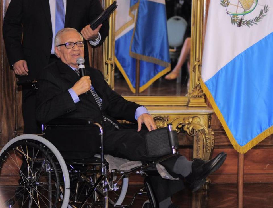 Después de la caída, regresa el Presidente