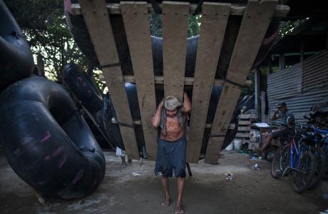 Las cargas de Tecún Umán