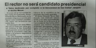 Capítulo 2. El ascenso. Meyer, 13 de enero de 1986