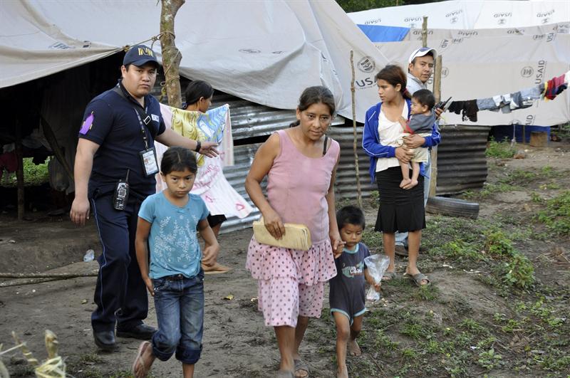 El Gobierno mexicano niega violencia en desalojo de guatemaltecos