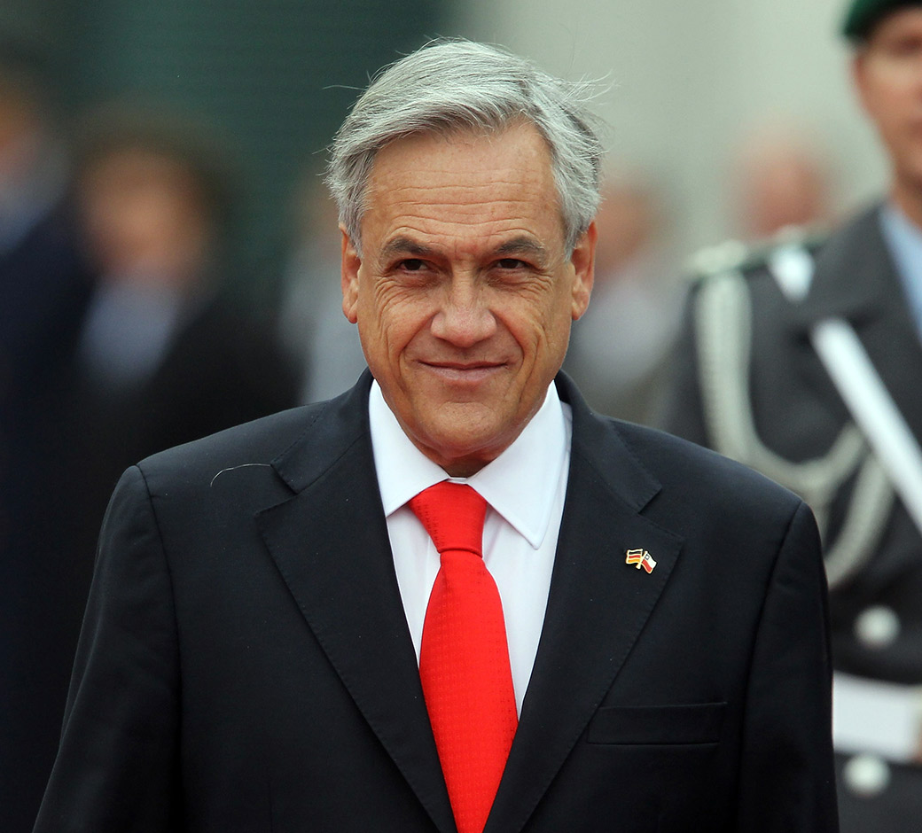 Sebastián Piñera, Presidente de Chile. Crédito: lapatilla.com