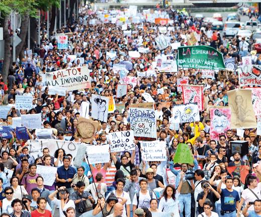 Universitarios avivan la campaña electoral mexicana