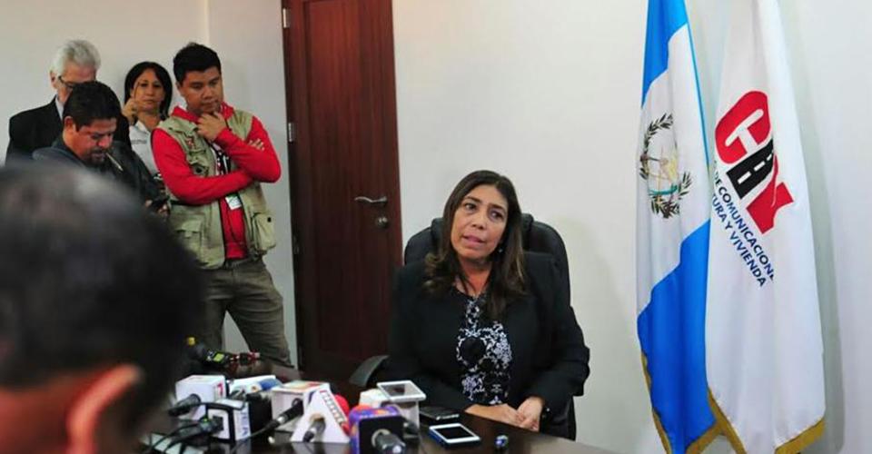 Sherry Ordóñez: “Los contratos de Guatecompras no corresponden a mi persona”