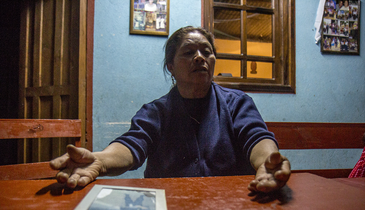 Una María pocomchí en medio de la guerra