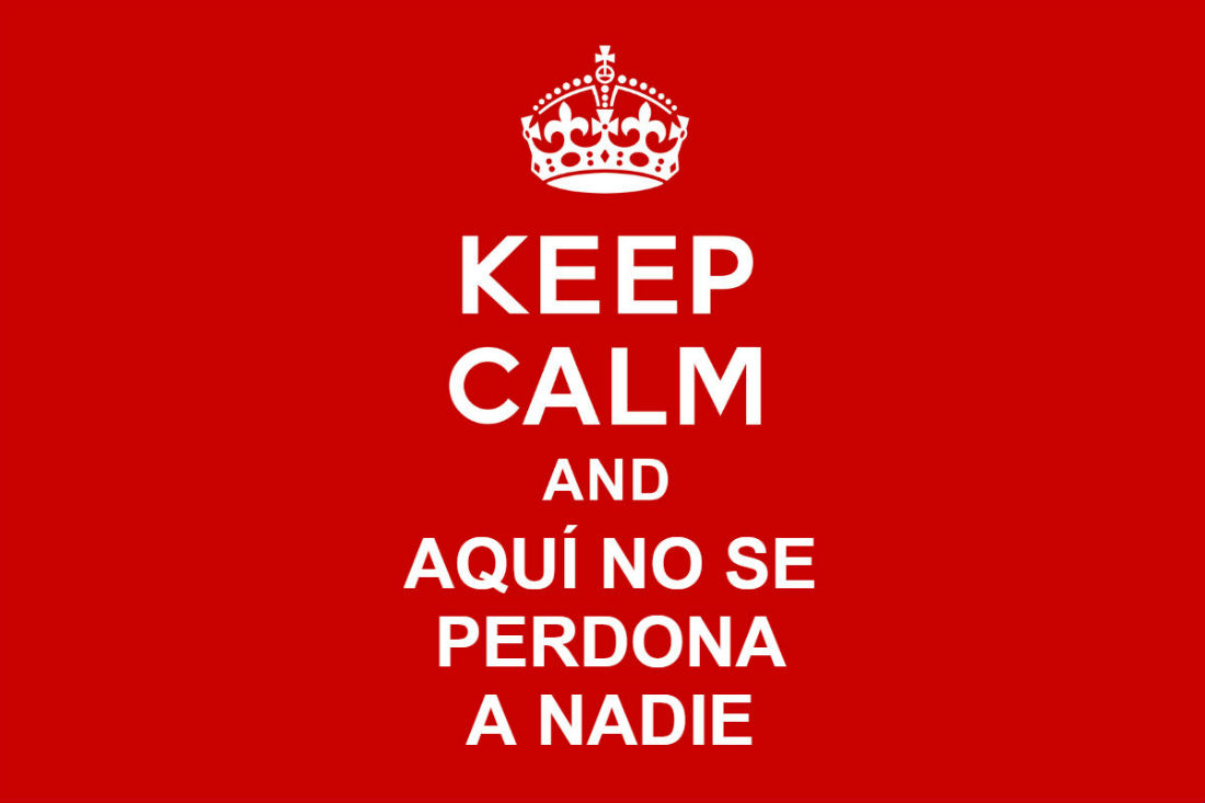 Aquí no se perdona a nadie