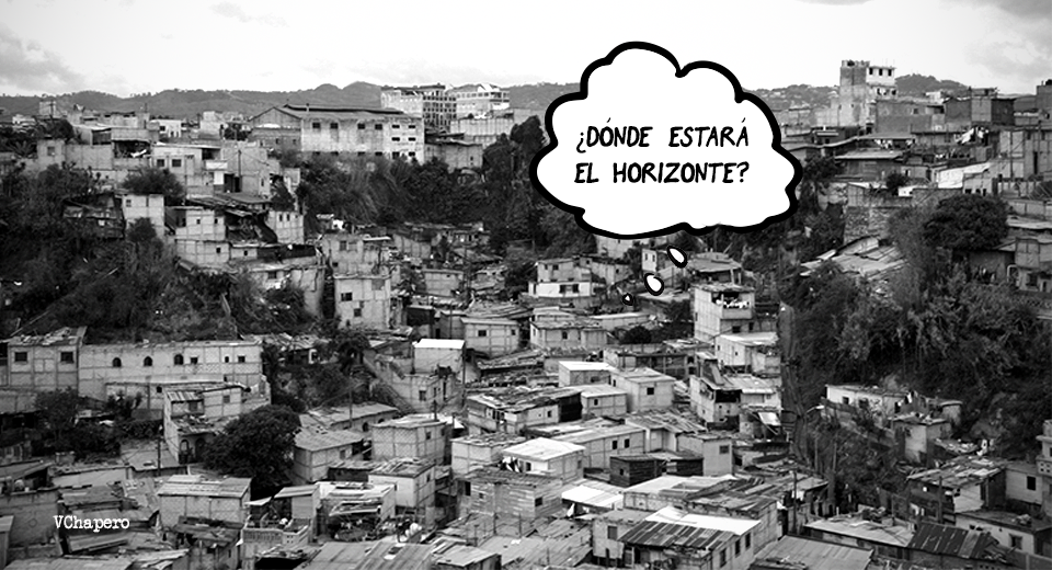 ¿Dónde estará el horizonte?