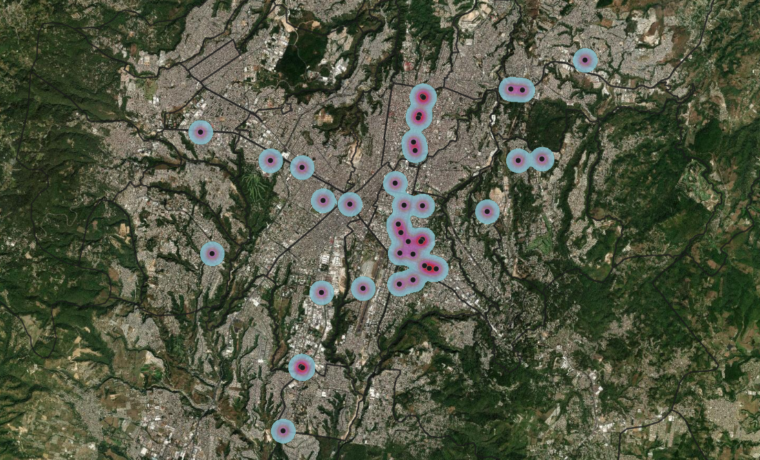 Mapas: reabrir las líneas de transporte colectivo sería un harakiri