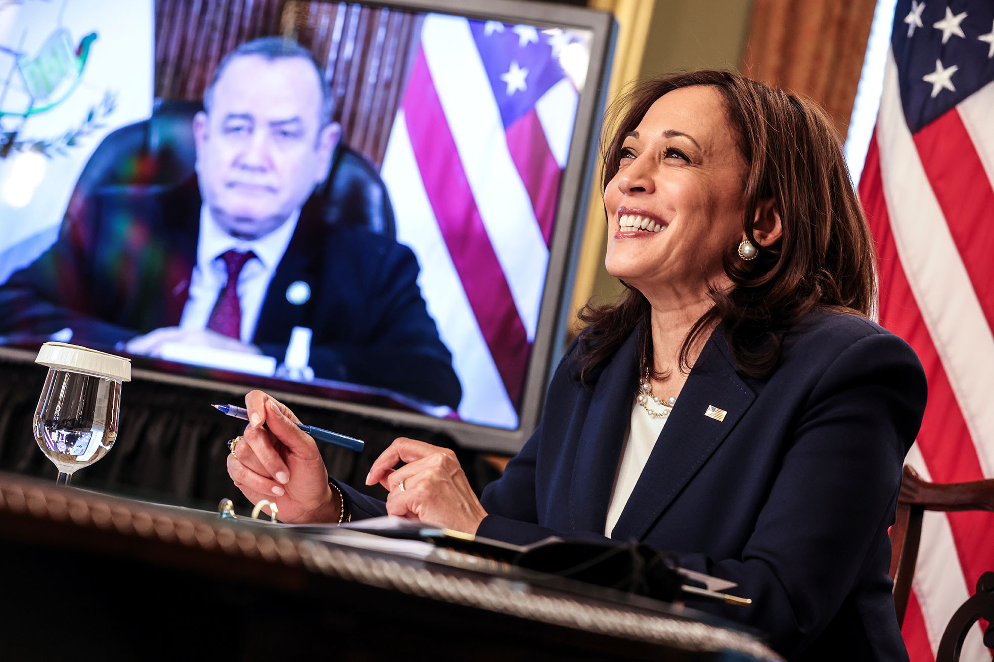 Kamala Harris en Guatemala: una visita por descarte, no por mérito