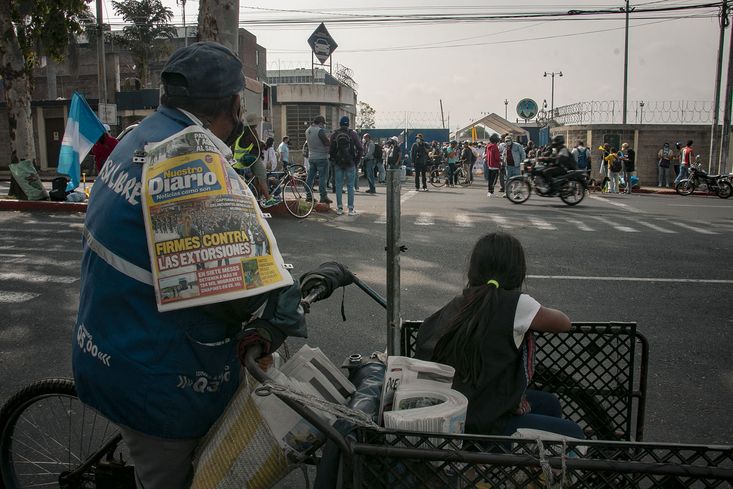 La Usac vuelve a las calles y desconoce a Walter Mazariegos