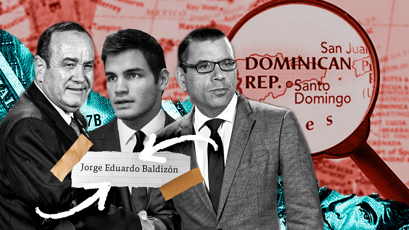 Una foto une a Giammattei con los Baldizón y los Q60 millones para dos empresas del excandidato