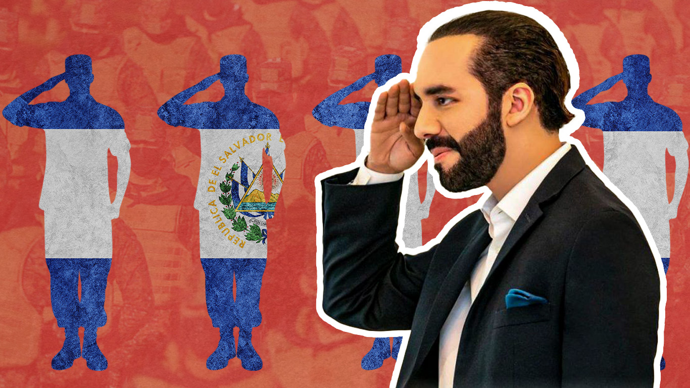La utopía de Bukele: remilitarizar y encarcelar, traicionando los Acuerdos de paz