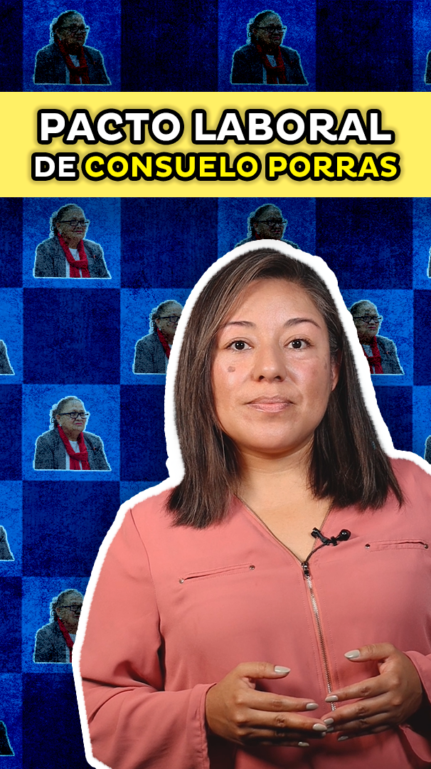 Pacto laboral de Consuelo Porras