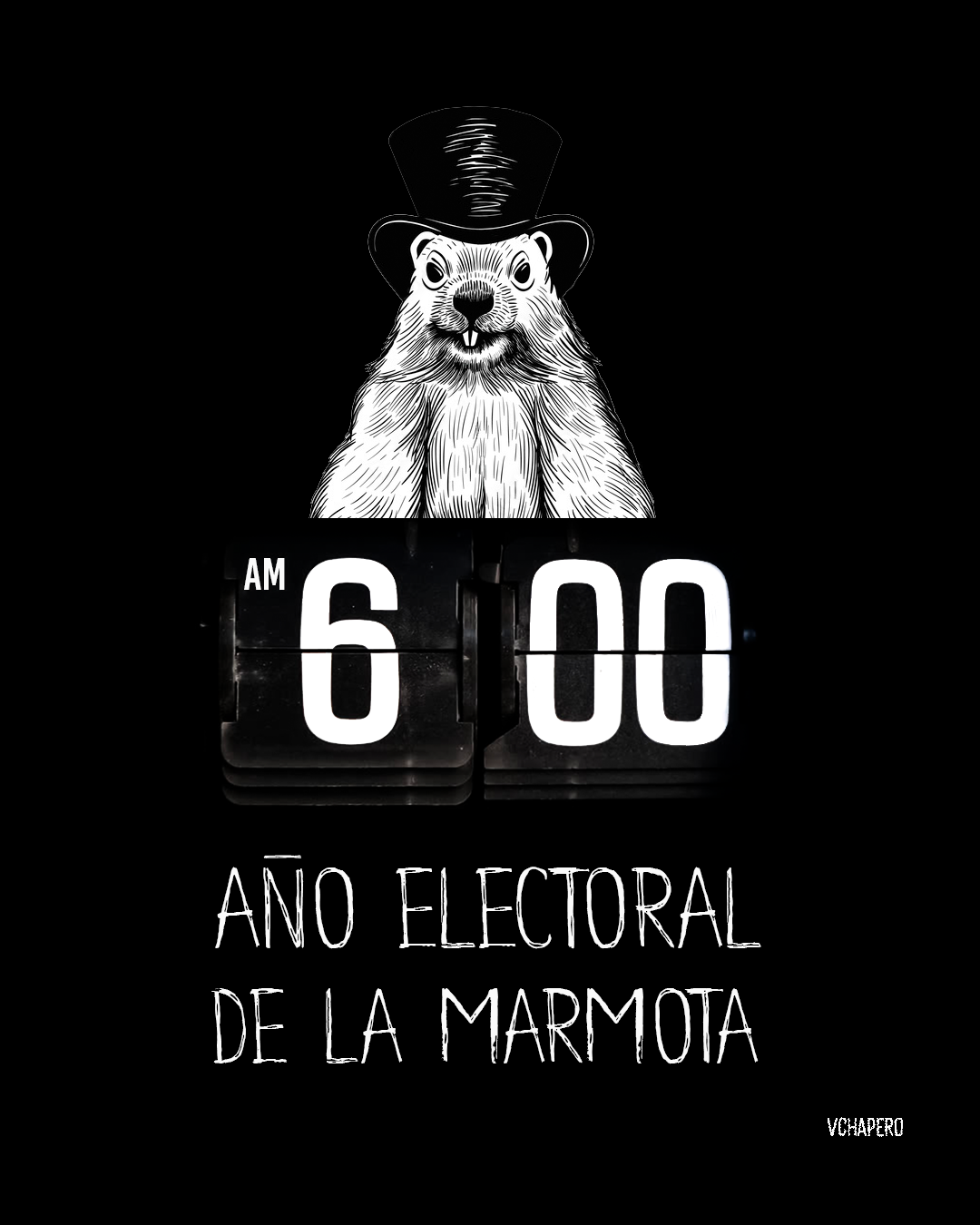 Año electoral de la marmota