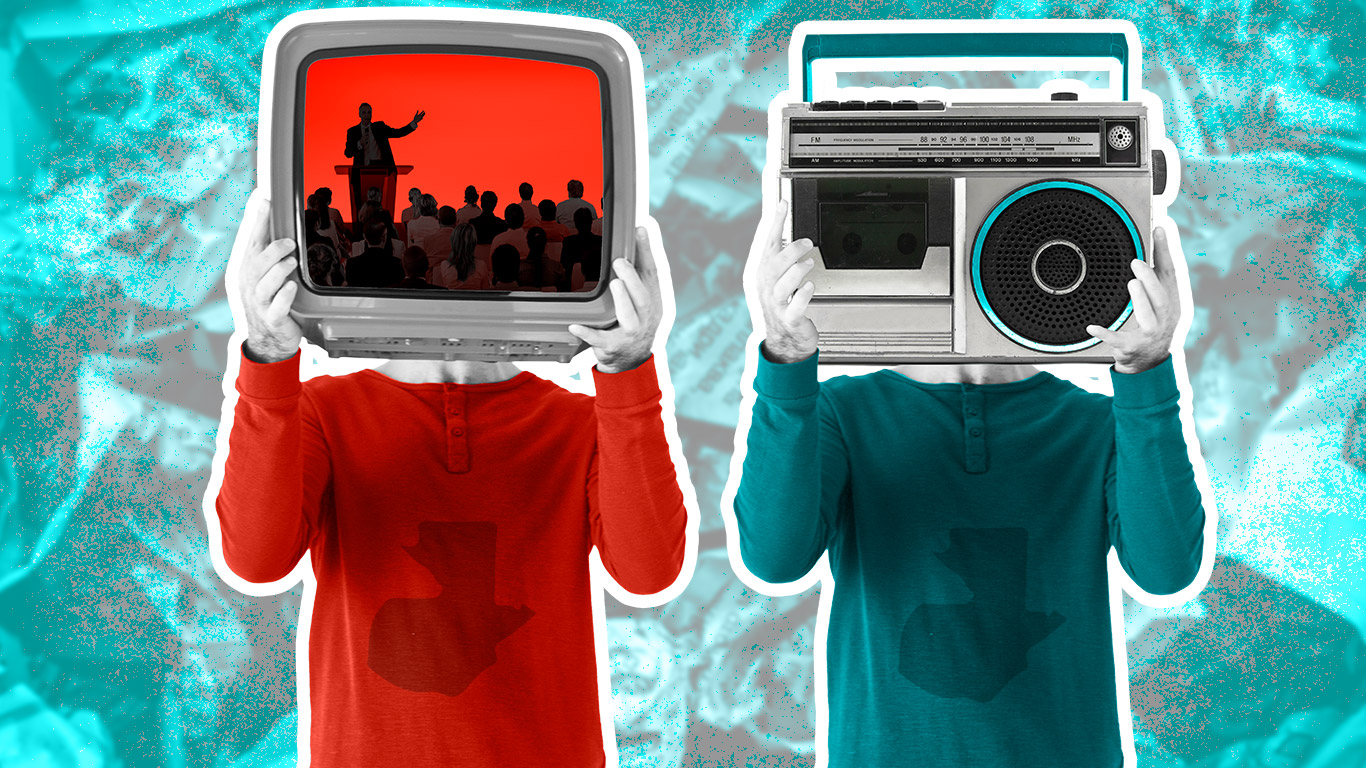 La televisión, la radio y las redes sociales serán la tarima permanente para la campaña electoral