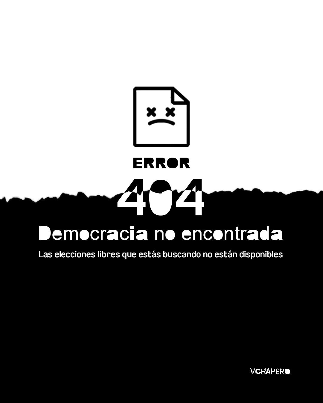 Democracia no encontrada