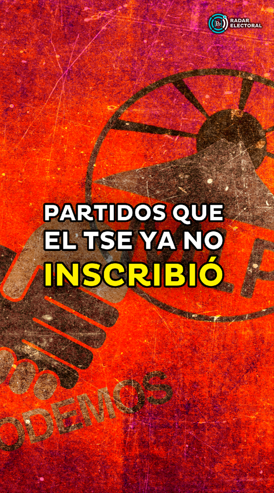 Partidos que el TSE ya no inscribió