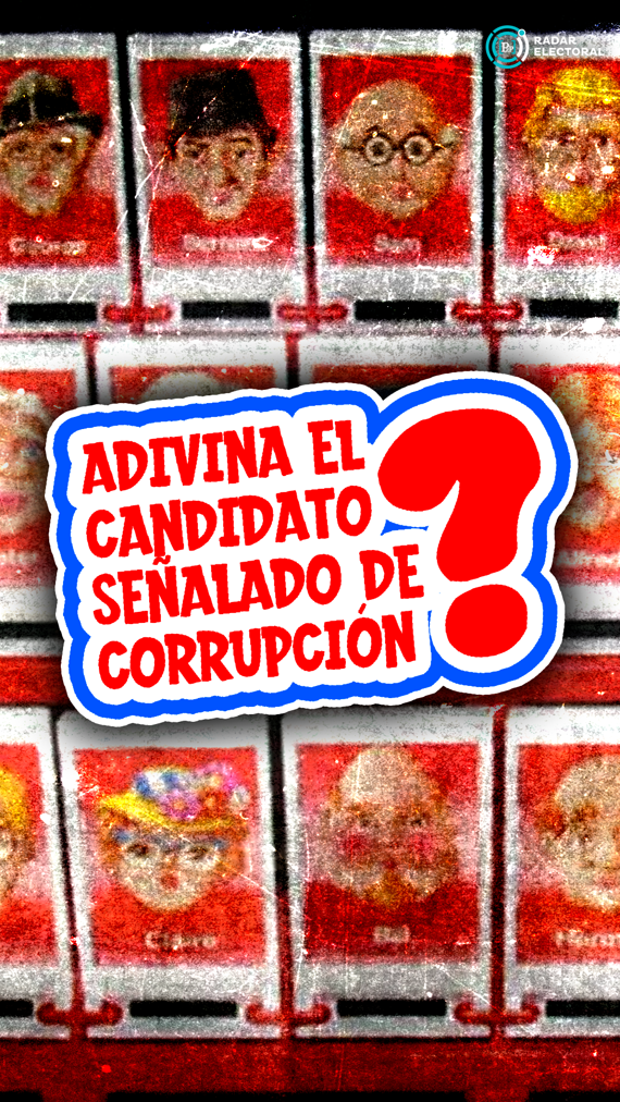 ¿Qué candidatos han sido señalados de corrupción?