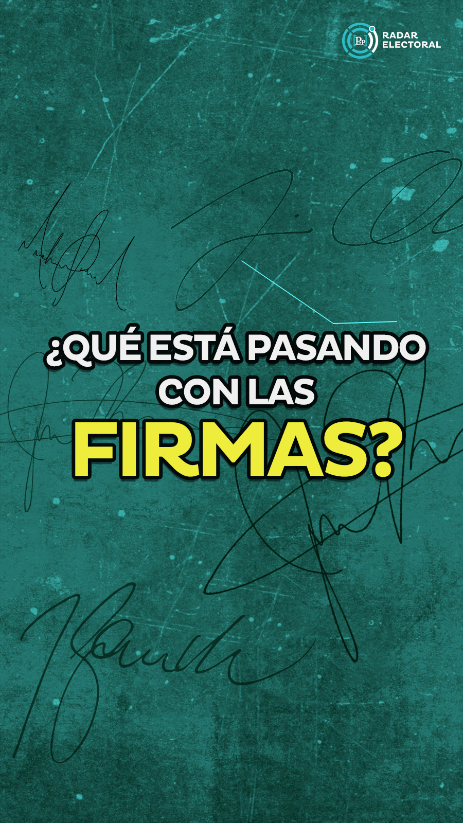 ¿Y las firmas de Semilla?