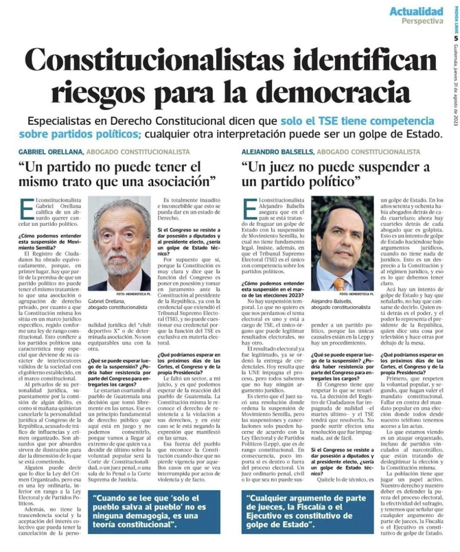 De las firmas y de las firmitas…