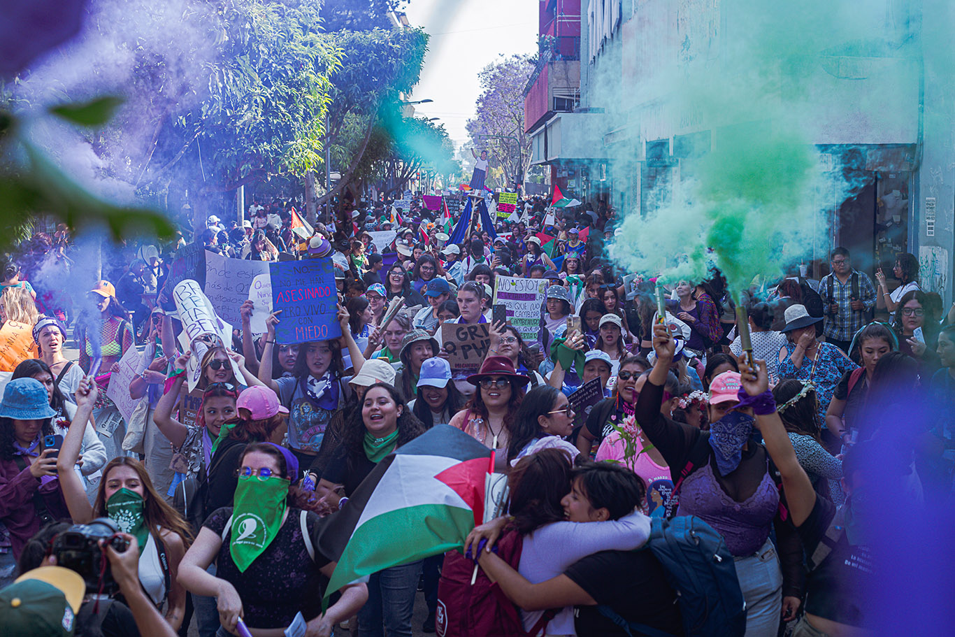«El mundo tiene que parar para que nosotras tengamos nuestros derechos»