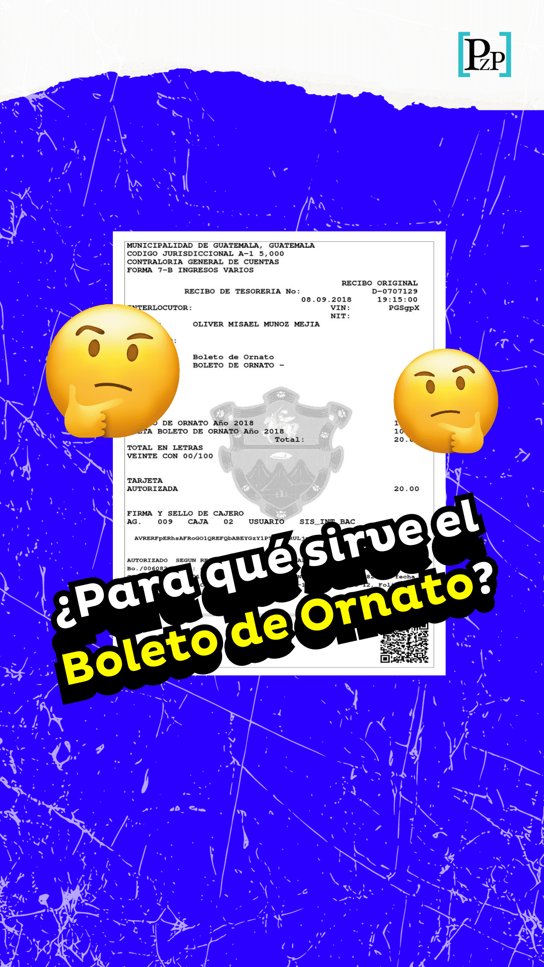 ¿Para qué sirve el Boleto de Ornato?