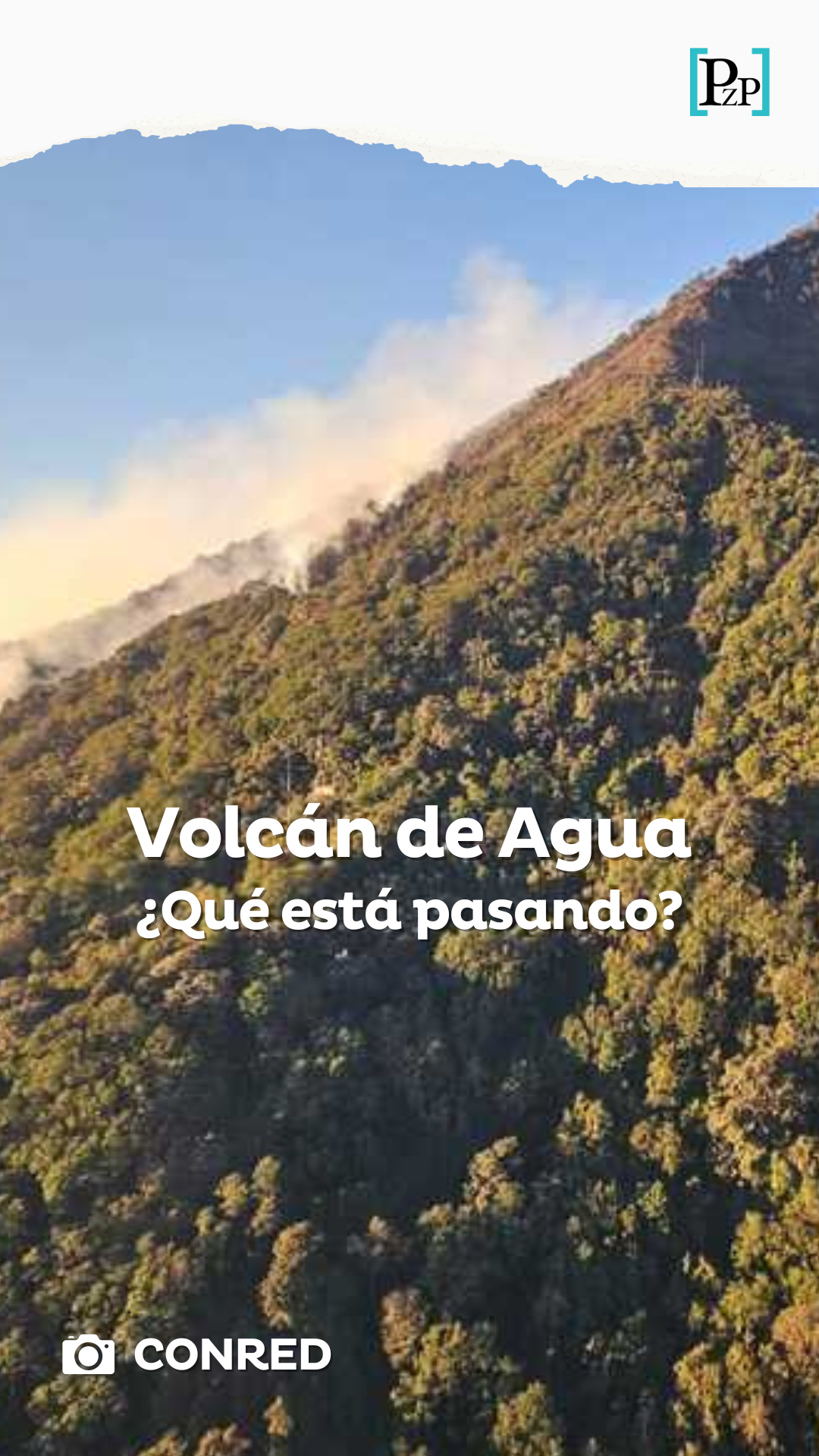 ¿Qué pasa en el Volcán de Agua?