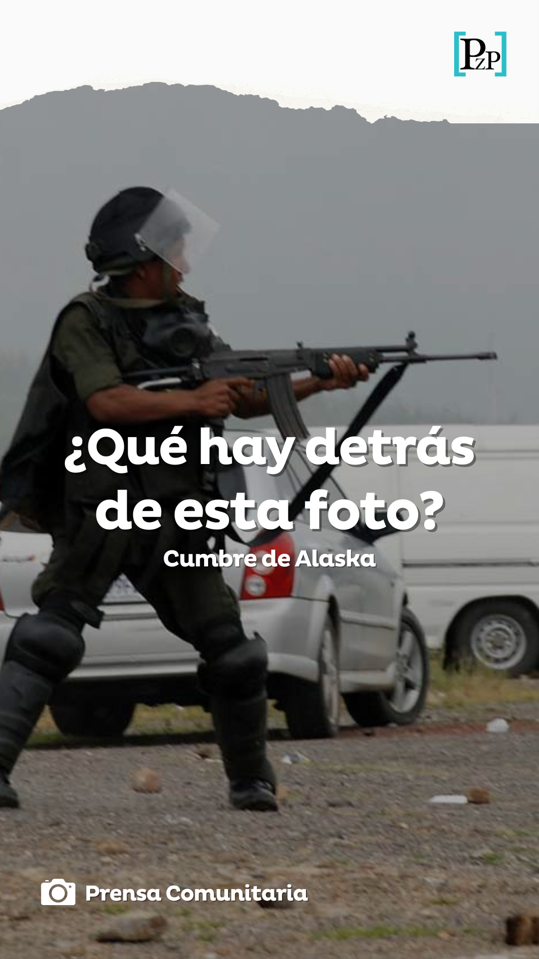¿Qué hay detrás de esta foto?