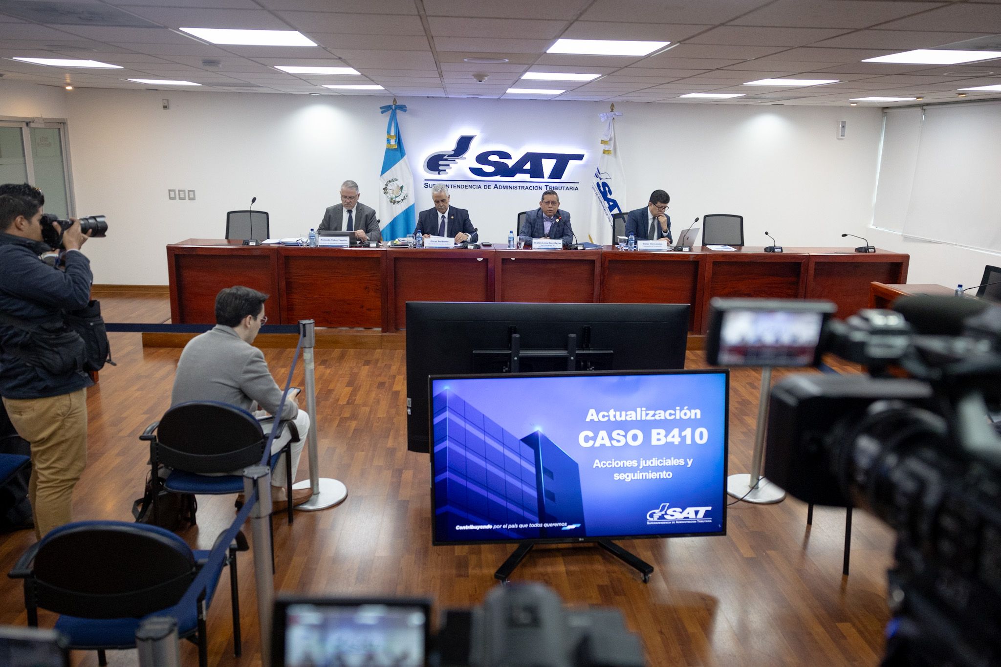 La preocupación de la SAT en el Caso B410: no hay capturas
