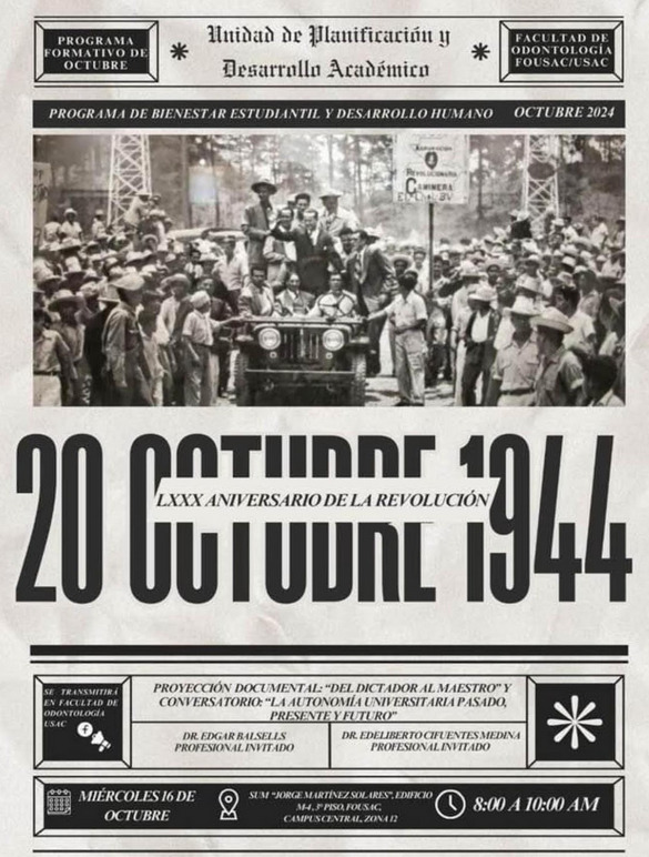 La Revolución de Octubre y el anacronismo de la autonomía universitaria