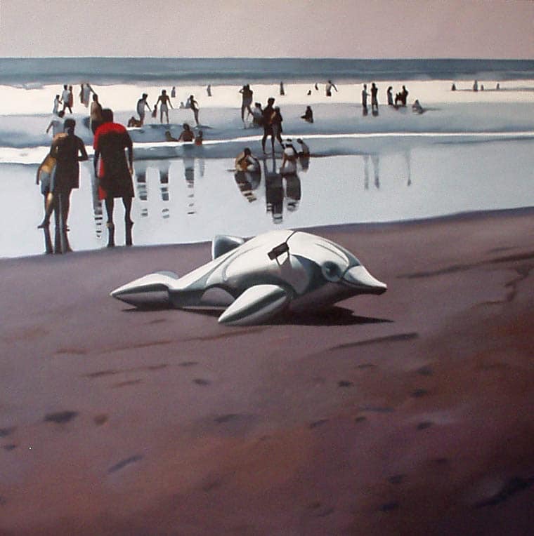 El mar Pacífico de Moisés Barrios