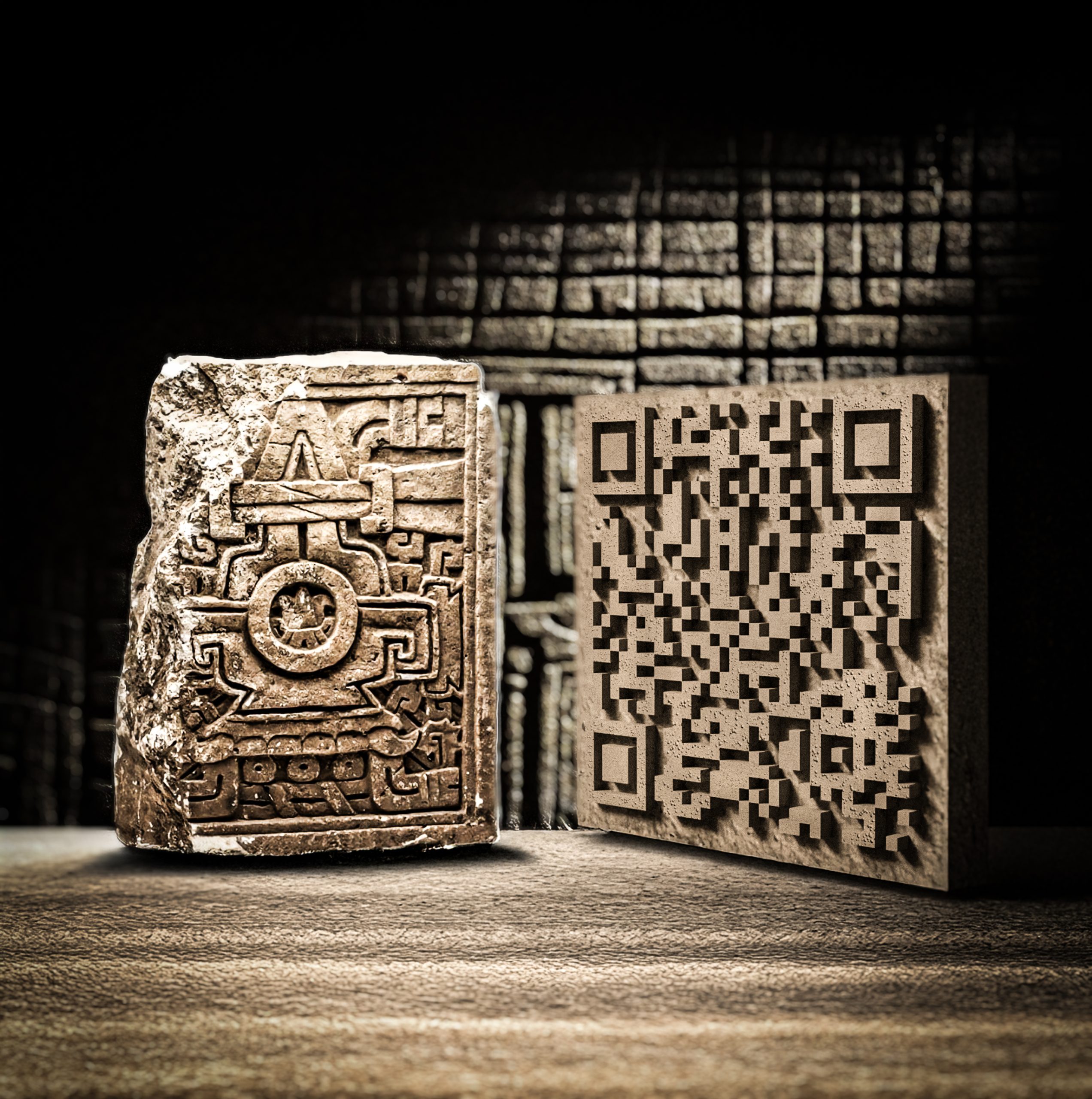 El código QR y los mayas