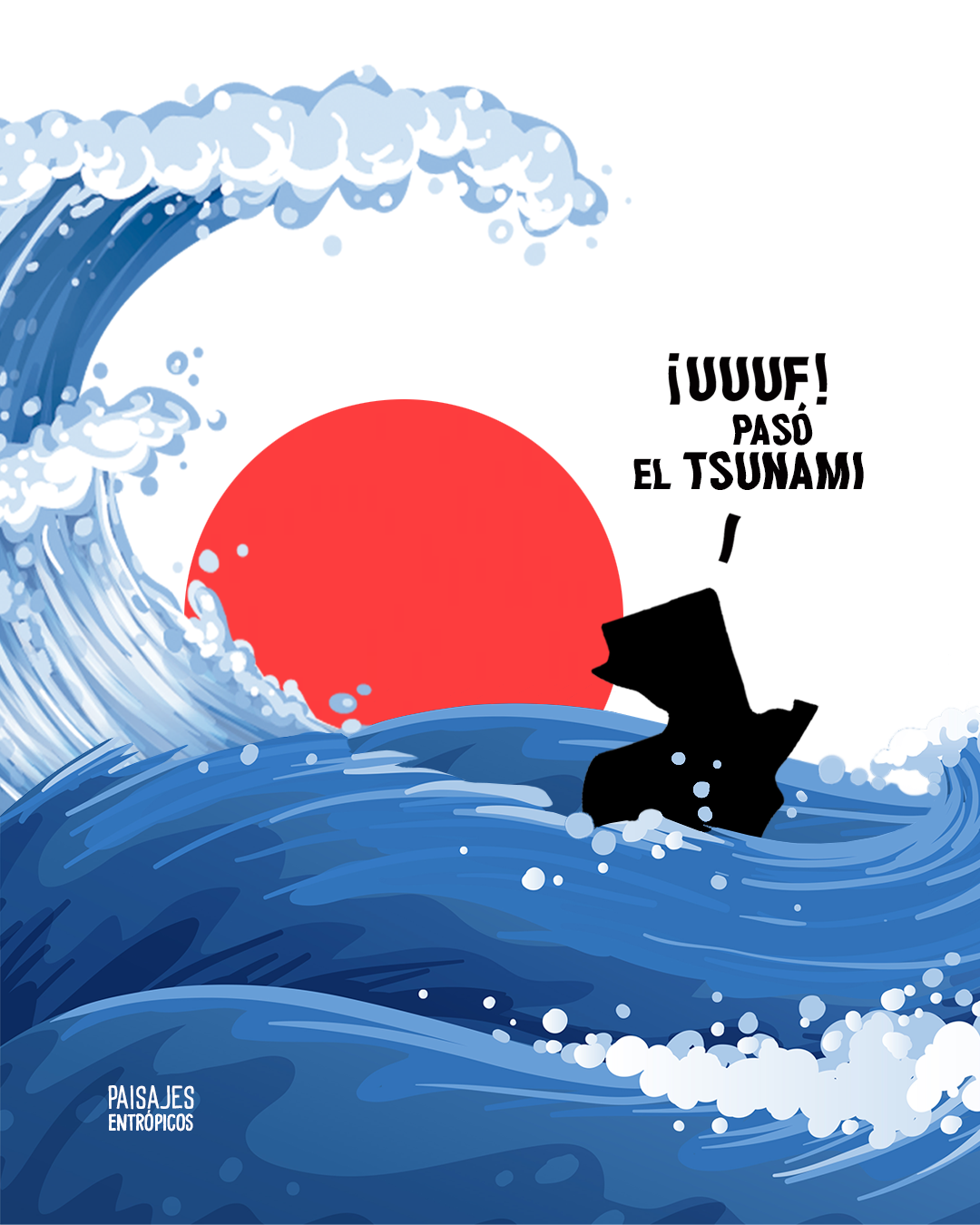 Pasó el tsunami