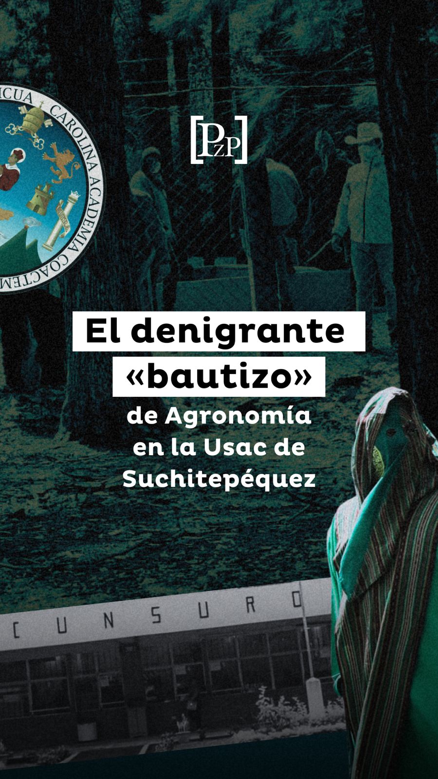 El denigrante “bautizo” de Agronomía en la Usac de Suchitepéquez