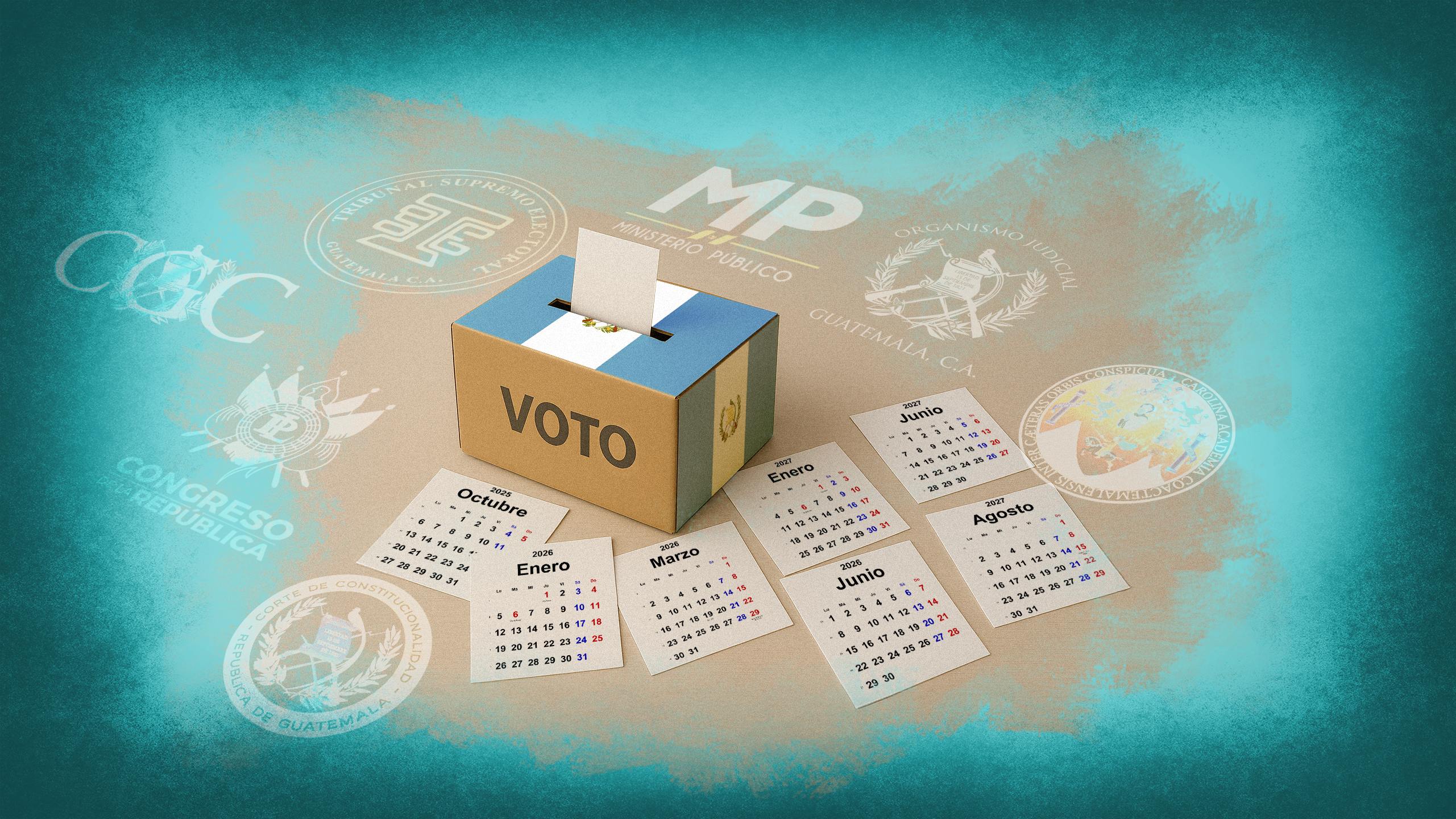 Estas fechas son clave en la configuración del poder político en Guatemala