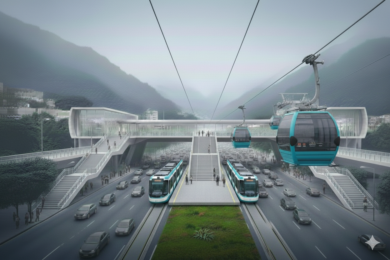 ¿Tren-Tram o AeroMetro? El futuro de la calzada Roosevelt